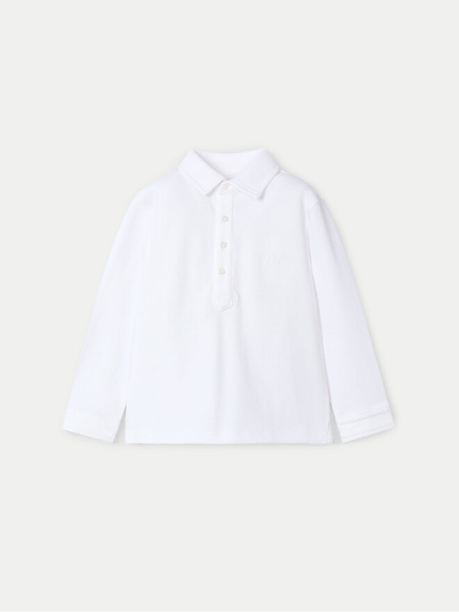 Mayoral Mayoral Polo marškinėliai 4101 Balta Regular Fit