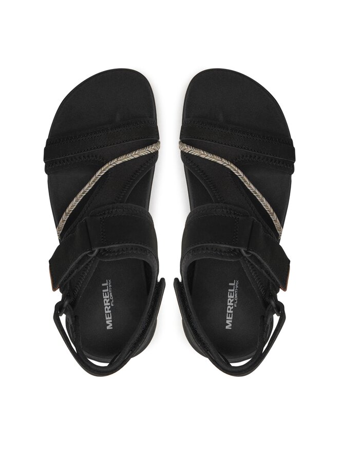 Merrell Босоніжки Merrell Terran 4 Backstrap J006412 Чорний