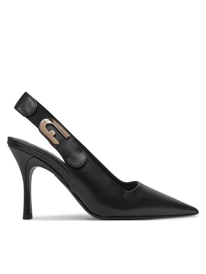 Furla Σανδάλια Furla Sign Slingback T.90 YG05SGN-BX2681-O6000-90294100 Μαύρο