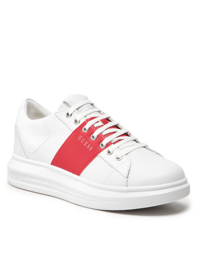 Guess Сникърси Guess Salerno Carryover FM7SRN FAB12 Бял