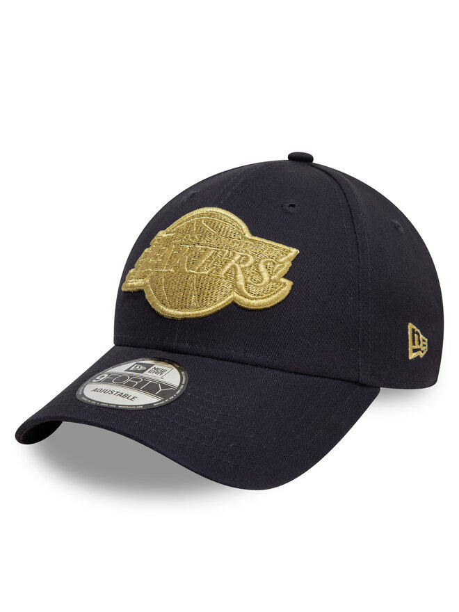 New Era Czapka z daszkiem New Era LA Lakers Metallic 9FORTY 60595197 Granatowy