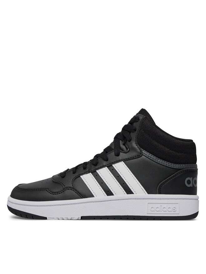 adidas Снікерcи adidas Hoops 3.0 Mid K GW0402 Чорний