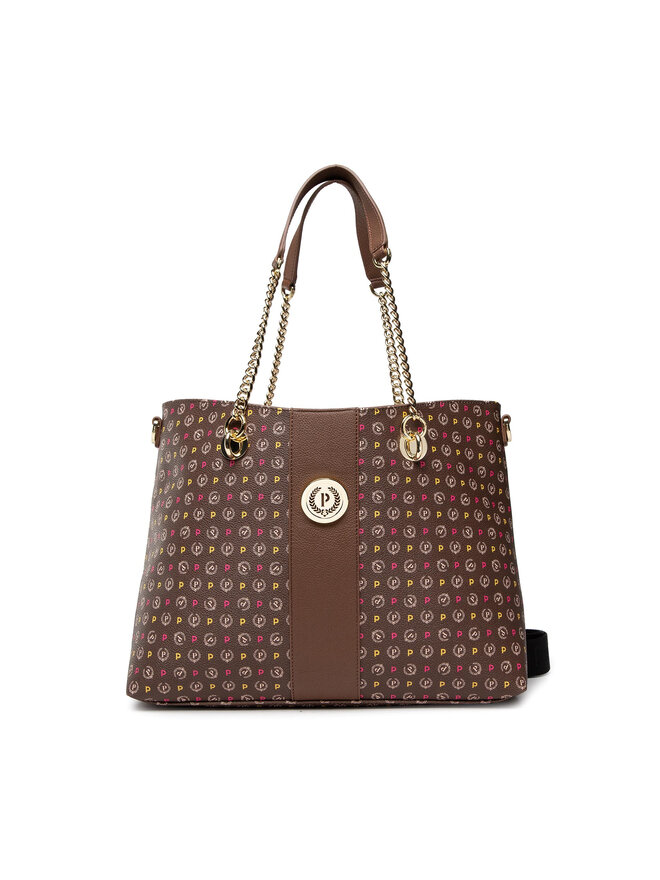 Pollini Ročna torba Pollini TE8478PP0EQ1131D Rjava