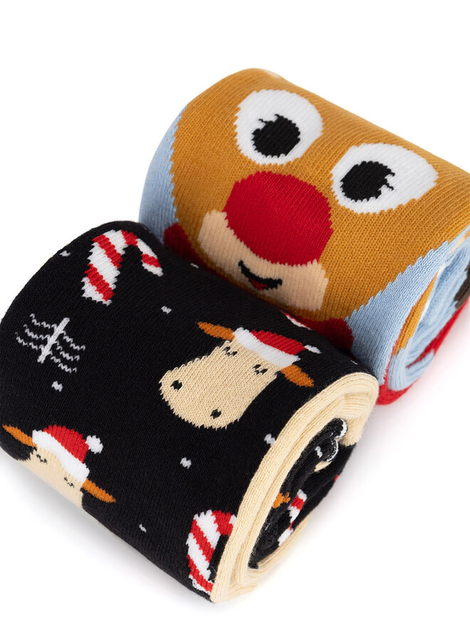 Jenny Fairy 2er-Set hohe Unisex-Socken Jenny Fairy 4WB-005-AW24 (2-pack) Bunt