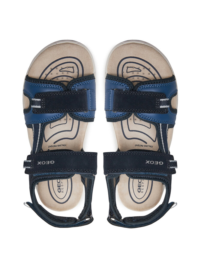 Geox Sandały Geox J Sandal Alben Boy J35AVA 01520 CF44M D Granatowy