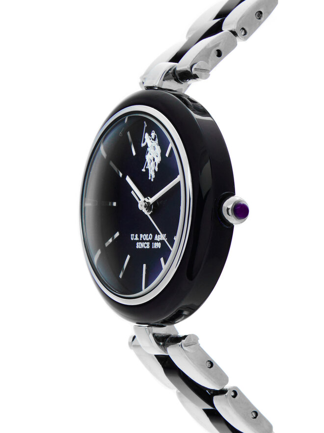 U.S. Polo Assn. Ρολόι U.S. Polo Assn. USP8358ST Ασημί
