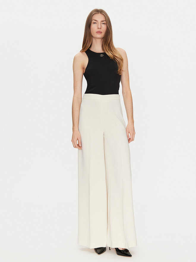 TWINSET TWINSET Marškinėliai 251TP2550 Juoda Slim Fit