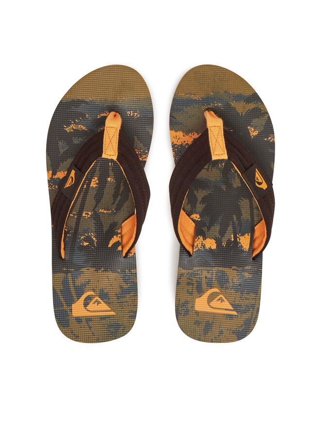 Quiksilver Σαγιονάρες Quiksilver Molokai Layback AQYL101339 Πράσινο