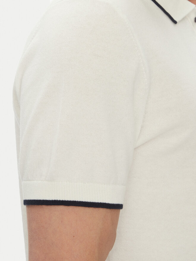 La Martina La Martina Polo Austin MAS001 YC041 Λευκό Regular Fit