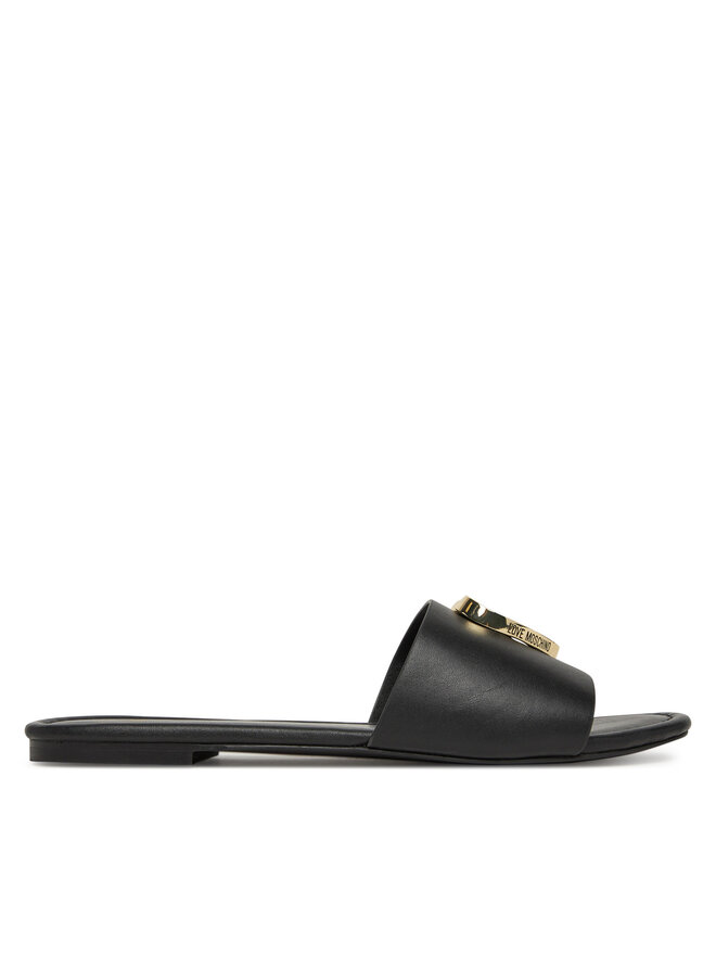 LOVE MOSCHINO Klapki LOVE MOSCHINO JA28161G0MIA0000 Czarny