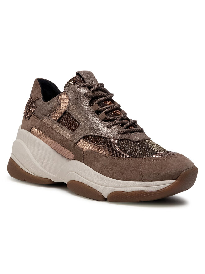 Sneakers Geox D Kirya A D04BPA 022EW C5005 Marron chaussures
