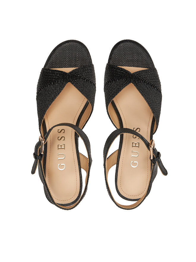 Guess Σανδάλια Guess Starla FLTSTA ELE03 Μαύρο