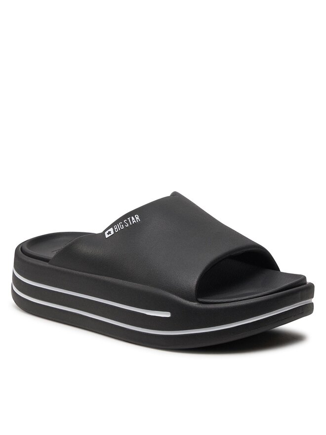 Big Star Shoes Şlapi Big Star Shoes NN274A037 Negru
