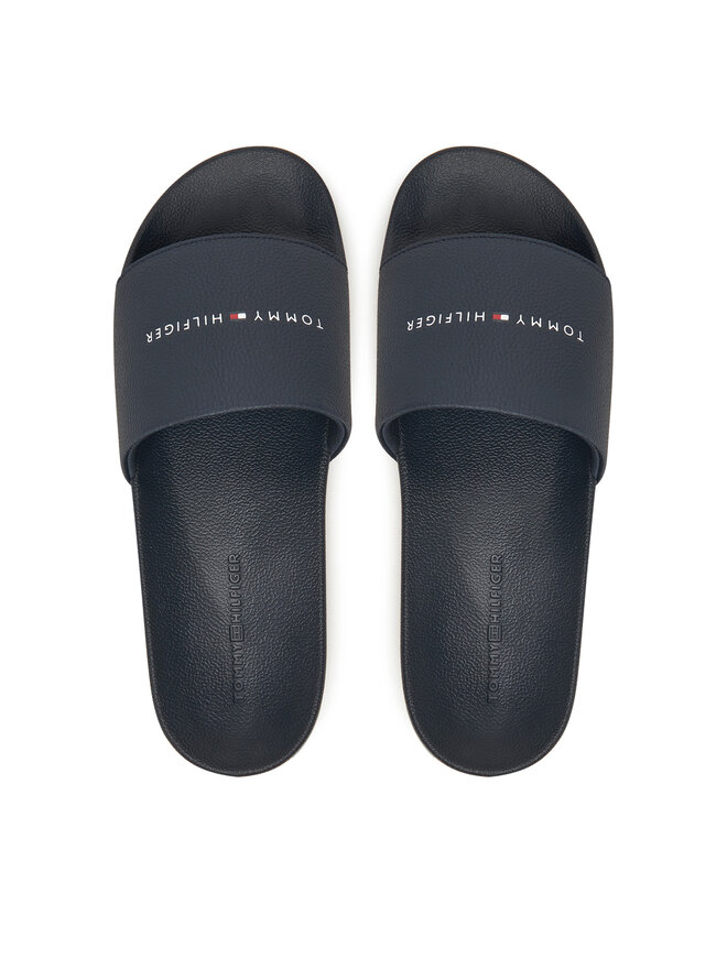 Tommy Hilfiger Papucs Tommy Hilfiger Hilifger Nyc Pool Slide FM0FM05432 Sötétkék