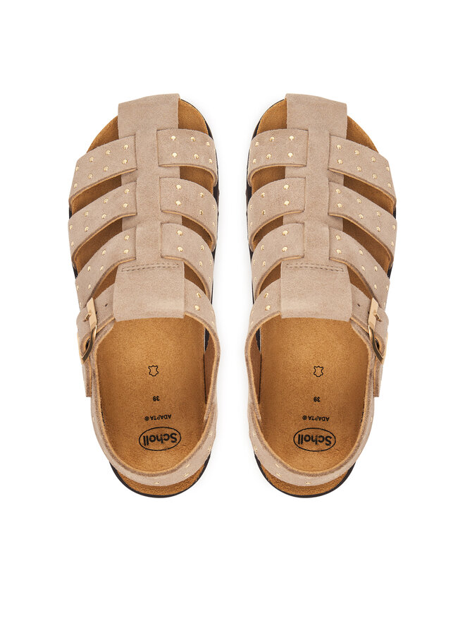 Scholl Босоніжки Scholl Beatriz Fisherman F00758 Бежевий