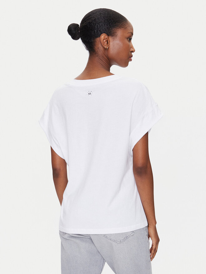 Pepe Jeans Pepe Jeans T-Shirt Lira PL505996 Weiß Regular Fit