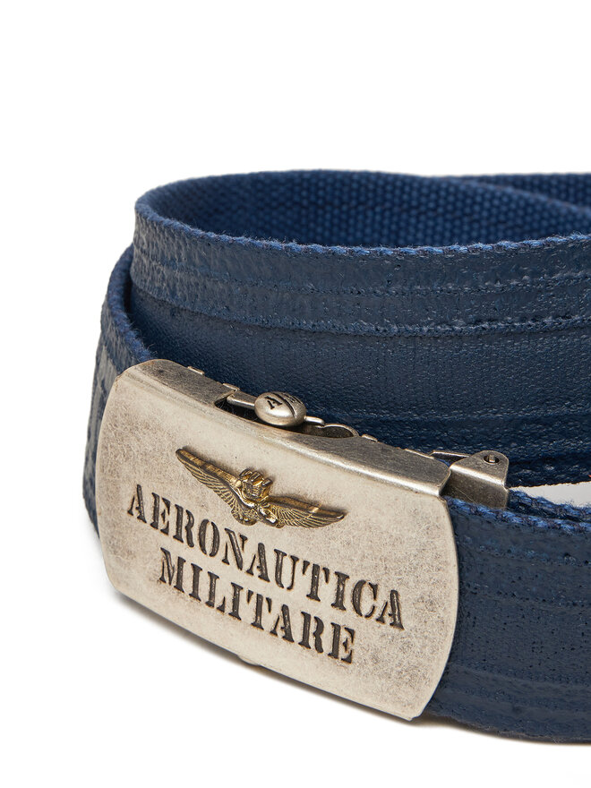 Aeronautica Militare Pasek Męski Aeronautica Militare 251CI317CT3585 Niebieski