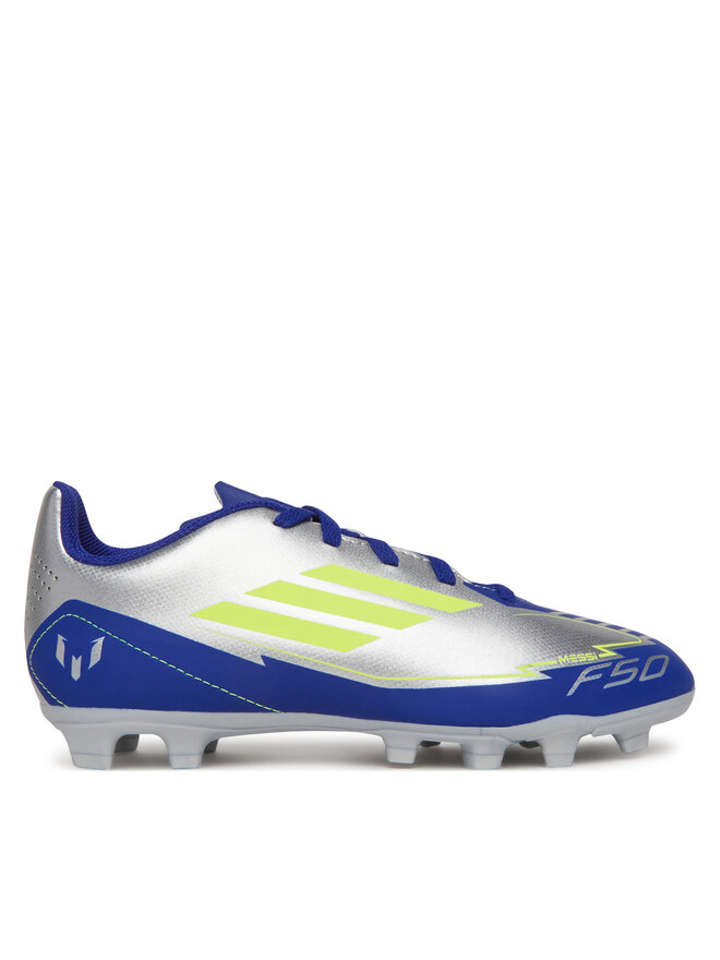 adidas Futbalové topánky adidas F50 Club Messi Firm/Multi-Ground IH0926 Sivá
