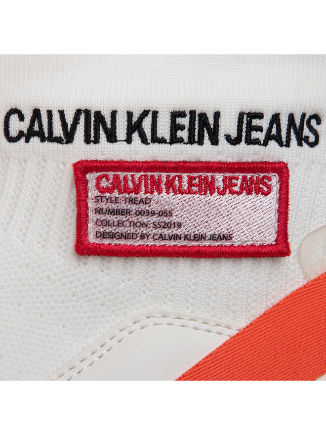 Sneakers Calvin Klein Jeans Tysha R7812 Blanc chaussures