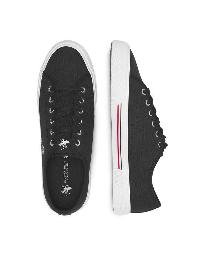 Beverly Hills Polo Club Πάνινα παπούτσια Beverly Hills Polo Club M-24MVS5012 Μαύρο