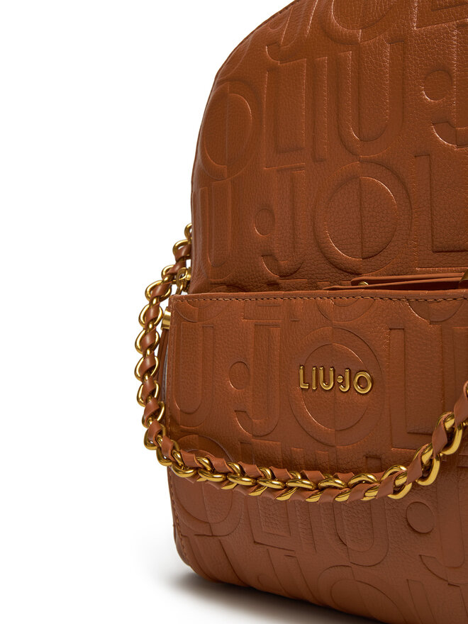 Liu Jo Nahrbtnik Liu Jo Ecs M Backpack AA5196 E0538 Rjava