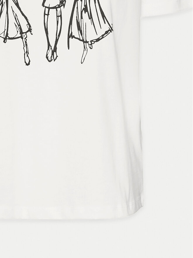 Vero Moda Vero Moda T-Shirt Romy 10320297 Λευκό Regular Fit