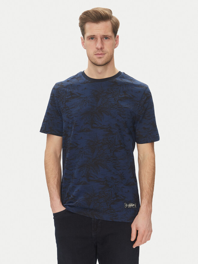 Tommy Hilfiger Tommy Hilfiger Majica Summer MW0MW38933 Mornarsko modra Slim Fit