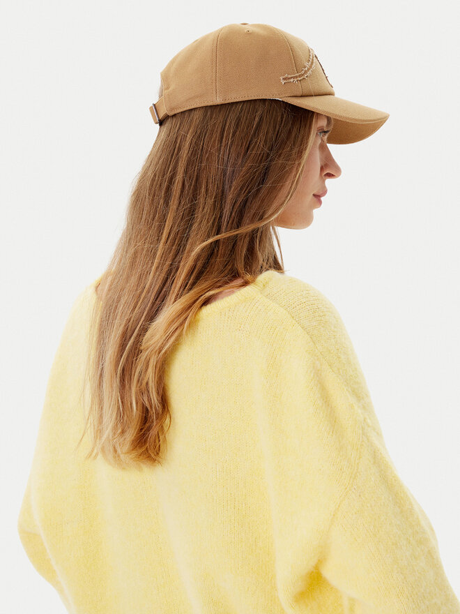 Weekend Max Mara Czapka z daszkiem Weekend Max Mara Rugiada 2525576054 Brązowy