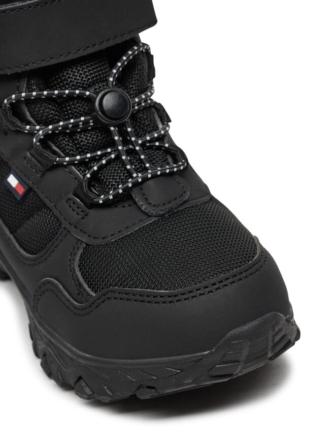 Tommy Hilfiger Μπότες Χιονιού Tommy Hilfiger Fur Boot T1X5-33710-1492 S Μαύρο