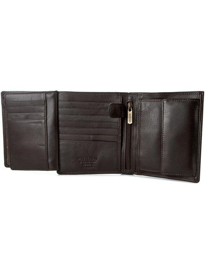 WITTCHEN Голям мъжки портфейл WITTCHEN 02-1-139-4 Кафяв