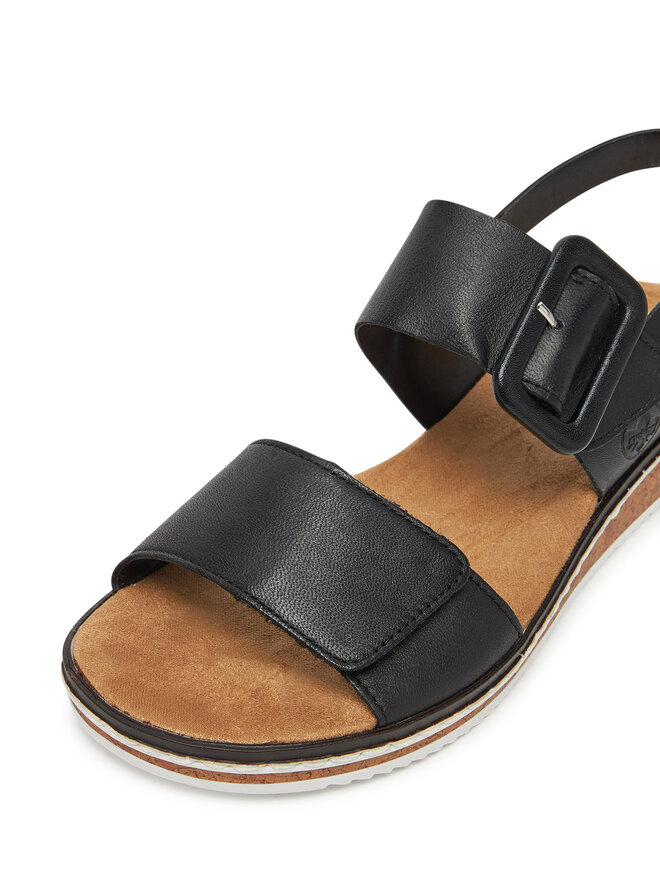 Rieker Sandale Rieker V3667-00 Negru
