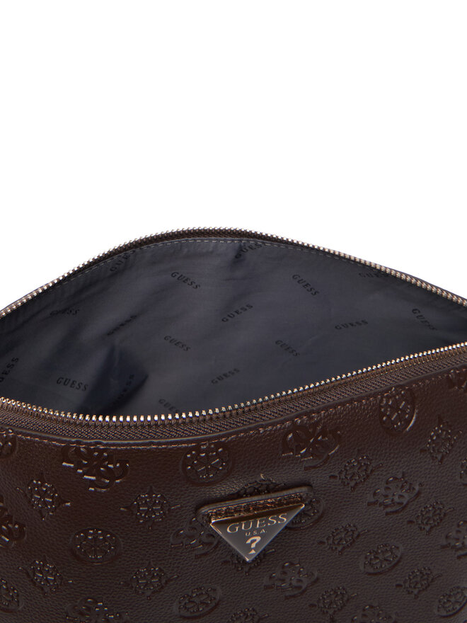 Guess Kosmetiktasche Guess Lenwood Travel TWDP21 02965 Braun