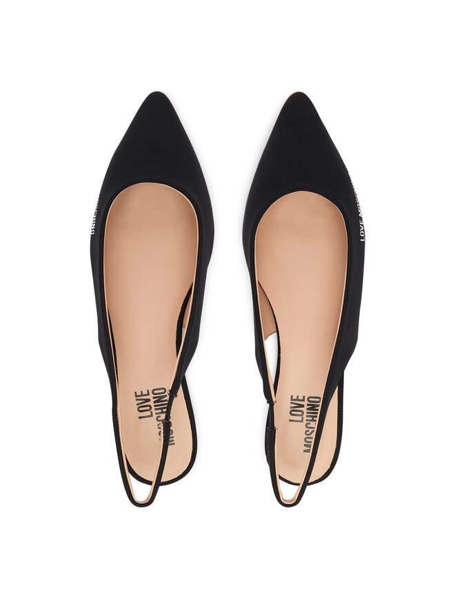 LOVE MOSCHINO Балетки LOVE MOSCHINO JA11021G1OIM0000 Чорний