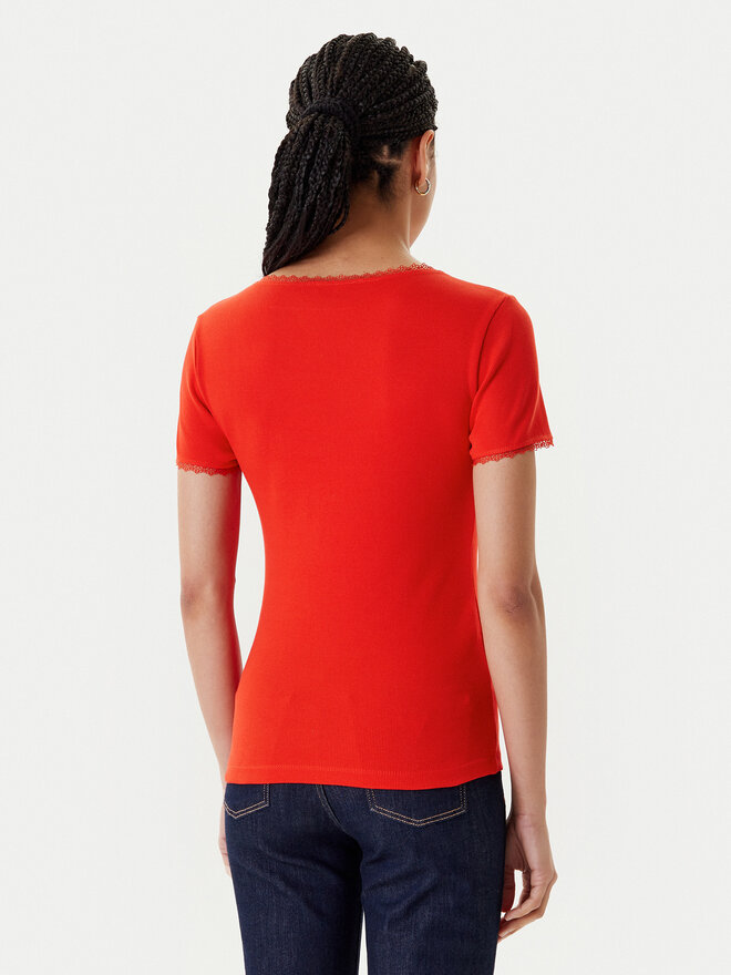 Morgan Morgan Póló 232-DLUBI Narancssárga Slim Fit