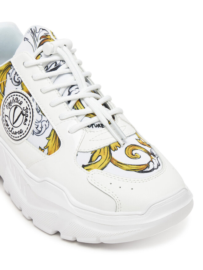 Versace Jeans Couture Sneakersy Versace Jeans Couture 78VA3SC7 Biały