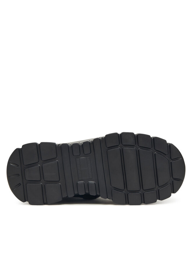 Tommy Jeans Schneeschuhe Tommy Jeans Tjw Chunky Snow Boot Nylon EN0EN02842 Schwarz