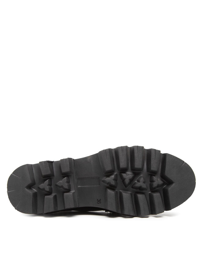CAFèNOIR Loafersy CAFèNOIR C1XR1004 Czarny