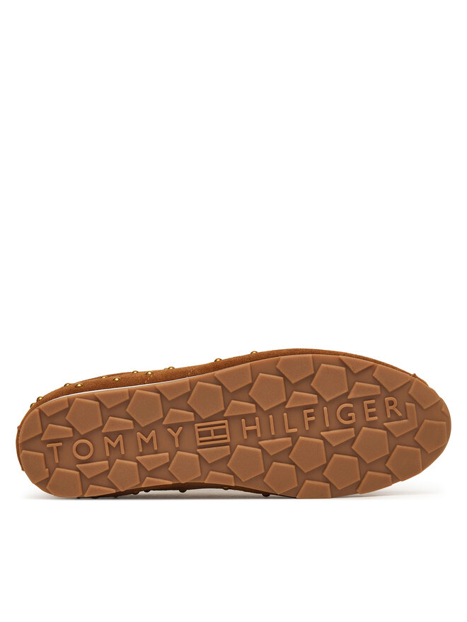 Tommy Hilfiger Sneakers Tommy Hilfiger Th Bella Low Profile Studs FW0FW09882 Braun