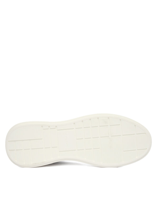 Calvin Klein Tenisice Calvin Klein Chunky Cupsole Laceup Lth Aop YW0YW02058 Crna