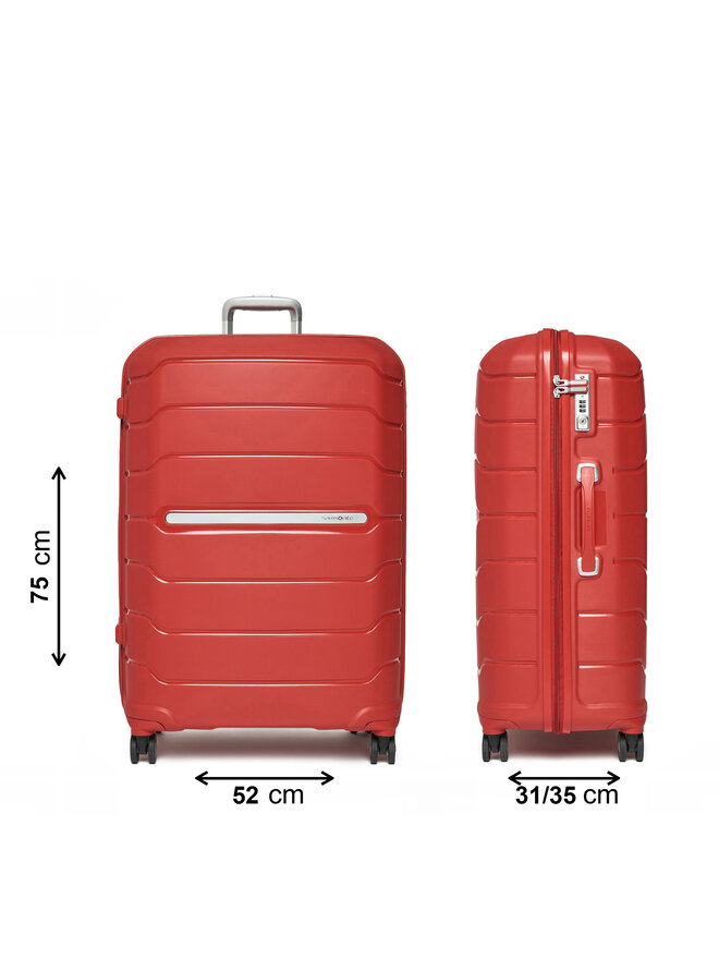 Samsonite Velký kufr Samsonite Flux 88539 1726 1INL Červená
