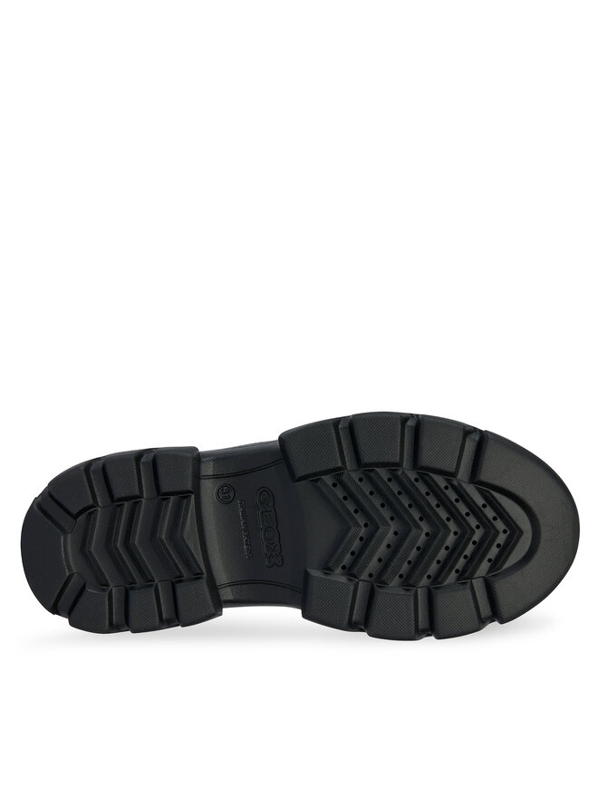 Geox Botine Geox J Junette Girl J36HVE 0BCNH C9999 S Negru