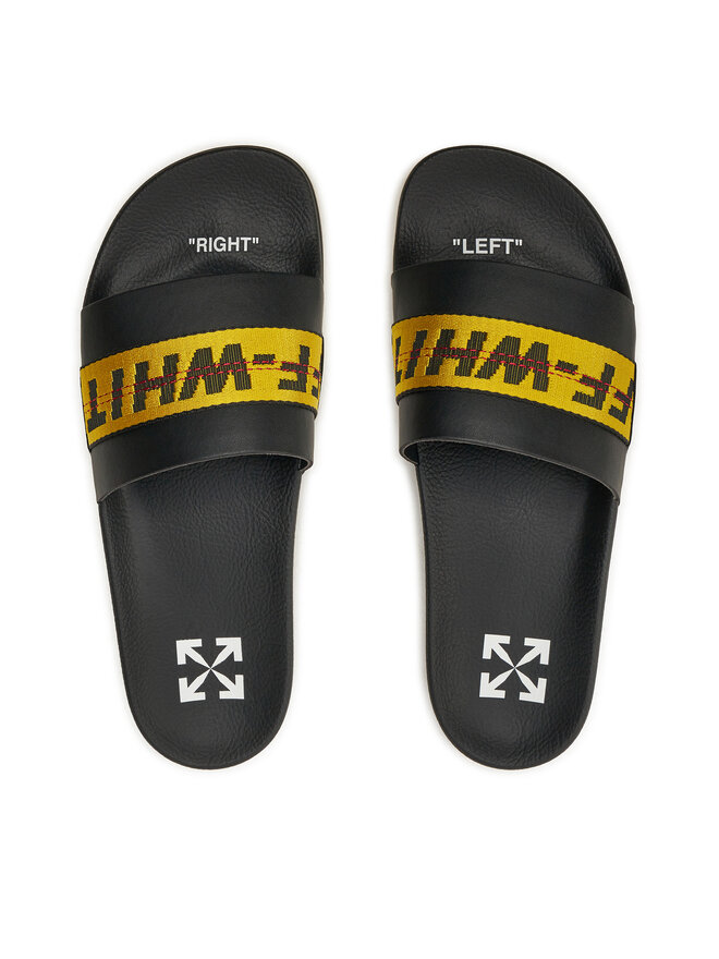 Off-White Παντόφλες Off-White OMIC001S21MAT0031018 Μαύρο