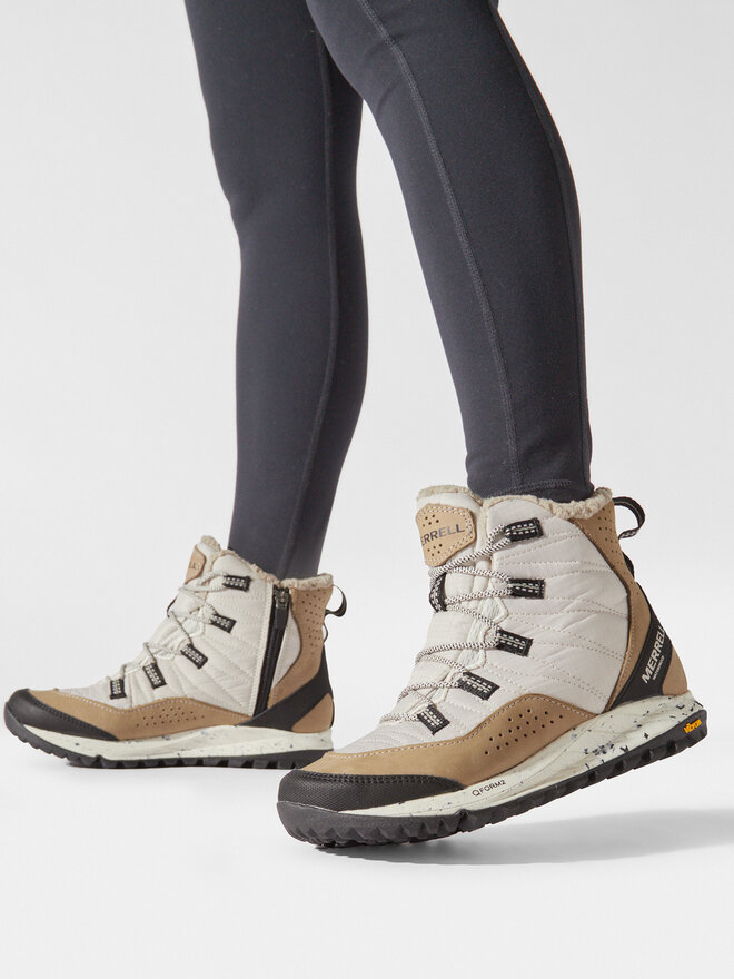Merrell Апрески Merrell Antora Sneaker Boot Wp J067296 Бял