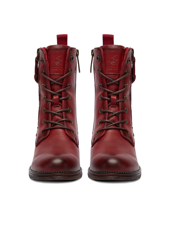 Beverly Hills Polo Club Botines planos Beverly Hills Polo Club EO-WS12630-01 Rojo