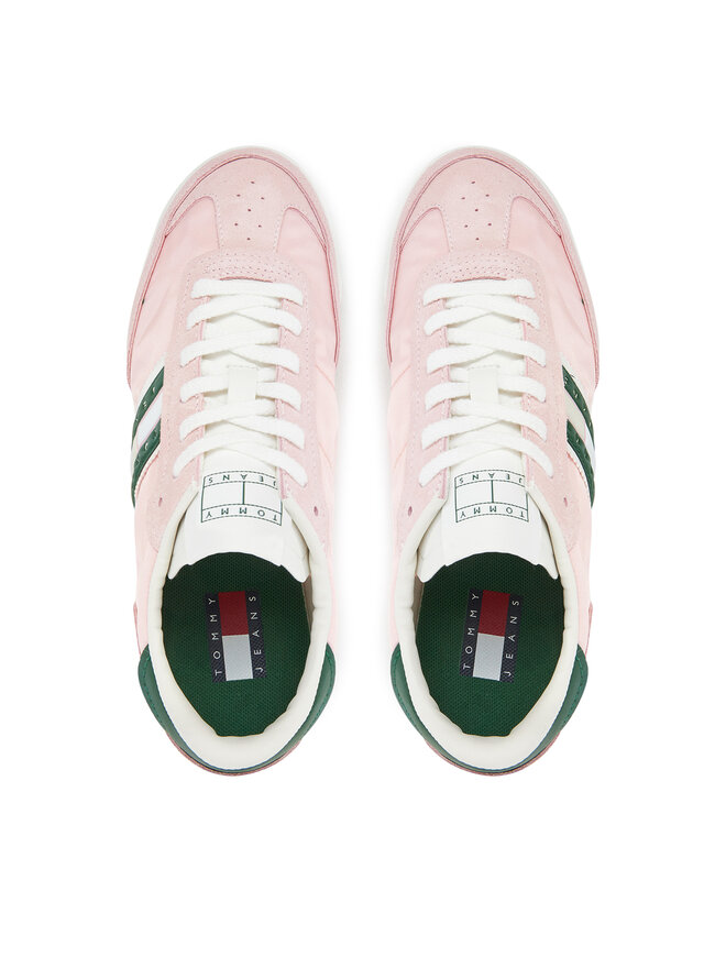 Tommy Jeans Laisvalaikio batai Tommy Jeans Tjw Retro Runner Cleated EN0EN02717 Rožinė