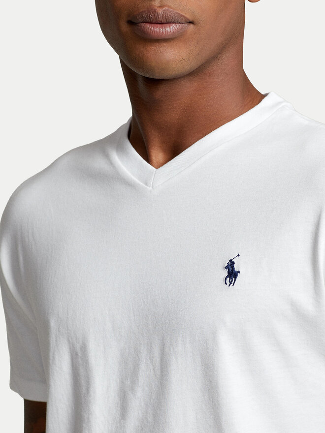 Polo Ralph Lauren Polo Ralph Lauren T-Shirt 710708261 Λευκό Classic Fit