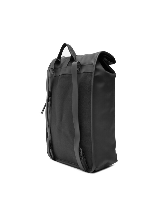 Rains Σακίδιο Rains Rolltop Rucksack Mini 13610 Μαύρο