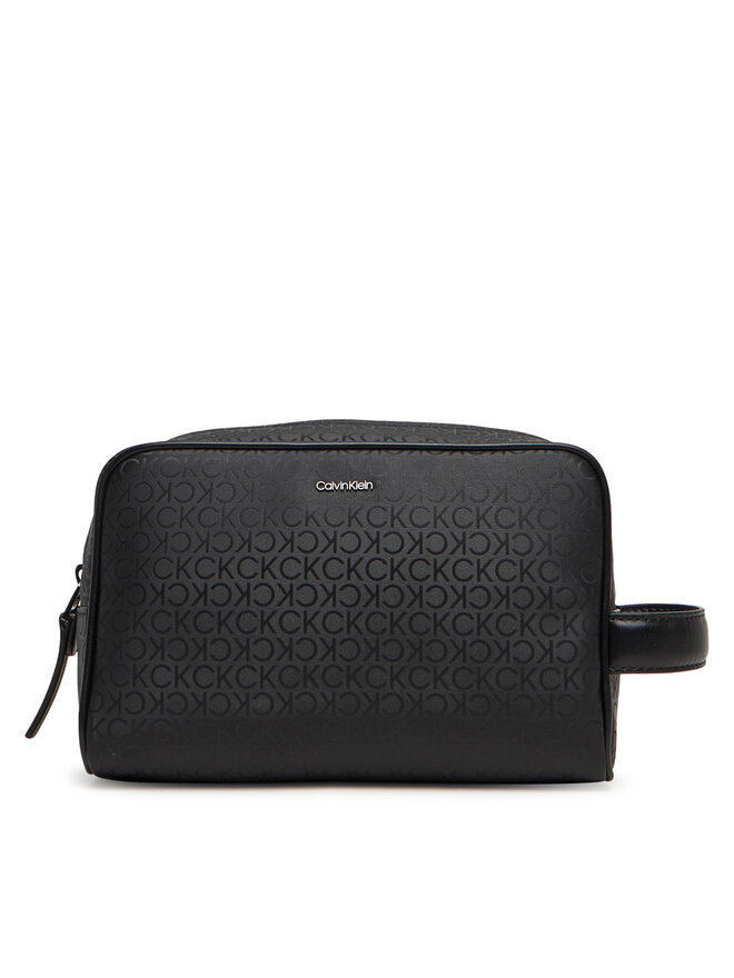 Calvin Klein Smink táska Calvin Klein Ck Sleek Washbag Mono K50K512944 Fekete