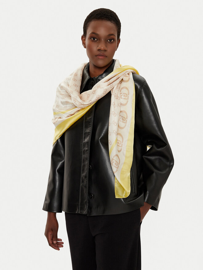 Liu Jo Chusta Liu Jo Ecs Foulard Portalo 2A5021 T0300 Beżowy
