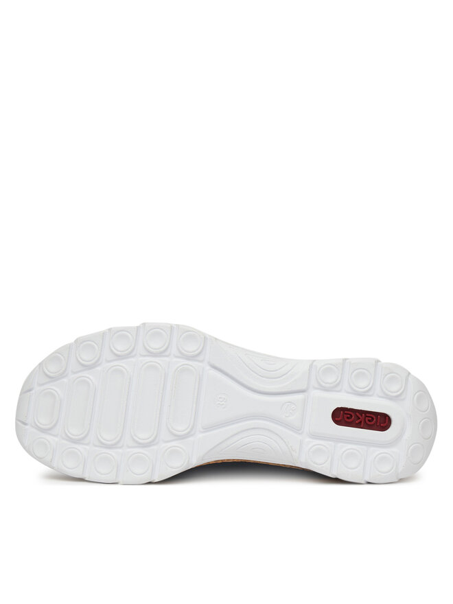 Rieker Sneakersy Rieker N4263-14 Tmavomodrá